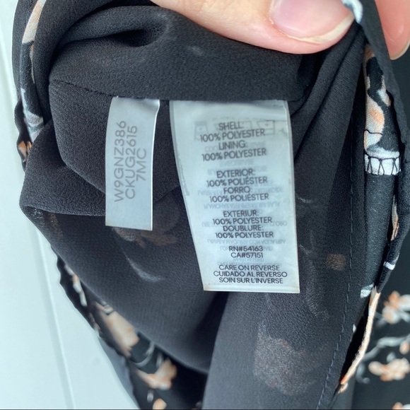 Calvin Klein Patchwork Asymmetric Hem Midi Skirt - Picture 14 of 16